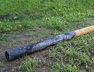 scorched post