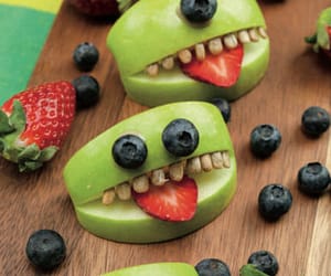 activities for summer vacation - apple slice monsters