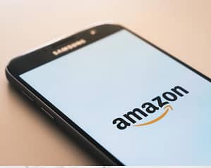 amazon on phone