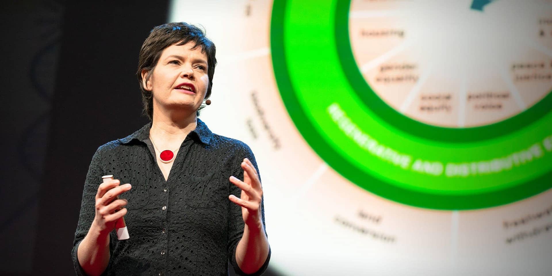 KateRaworth_TED2018 Kate Raworth speaking