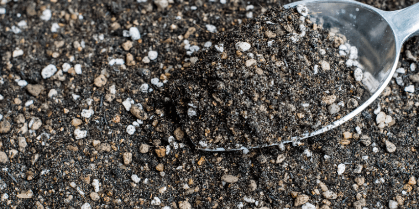 local rocks & soil