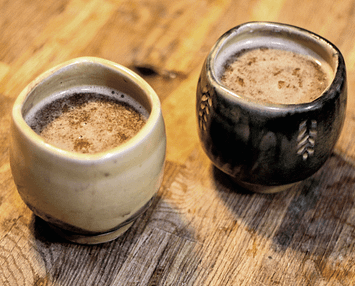 mugs of wassail