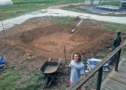 Pond Berm
