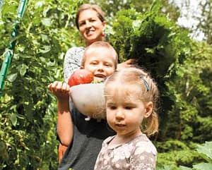 leah webb and her kids