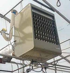 greenhouse unit heater