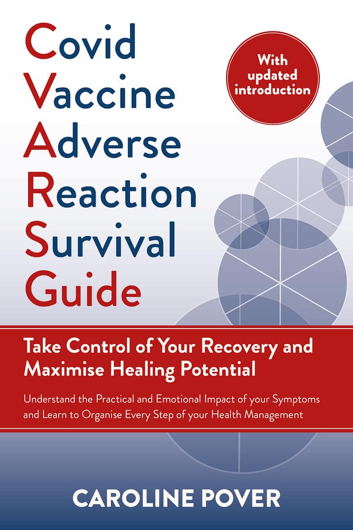 9781915294265 The Covid Vaccine Adverse Reaction Survival Guide cover